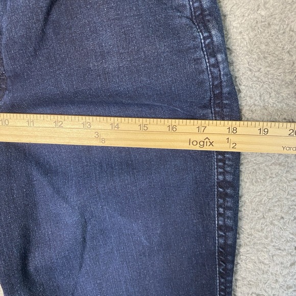 Kuhl Kontour Flex Jeans Size 6 Denim Straight Pants Dark Wash Stretch - Picture 7 of 16